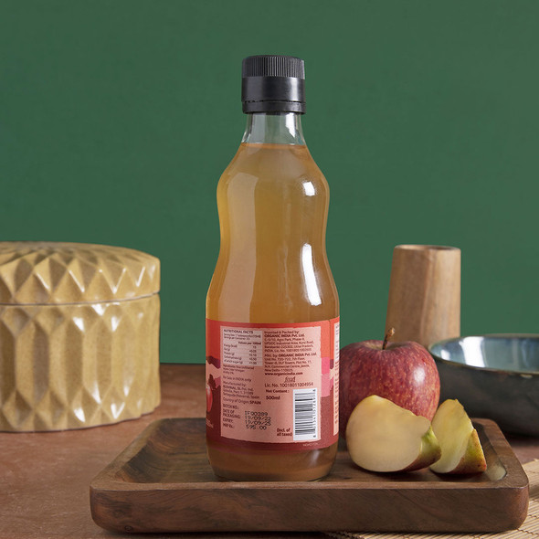 Organic India Apple Cider Vinegar|500 vinegar-500mls