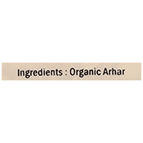 Organic India Arhar/Tur Dal - Unpolished, Helps In Digestion, No Preservatives|1 kg