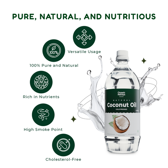 Organic Mandya Cold Pressed - Coconut Oil|200ml