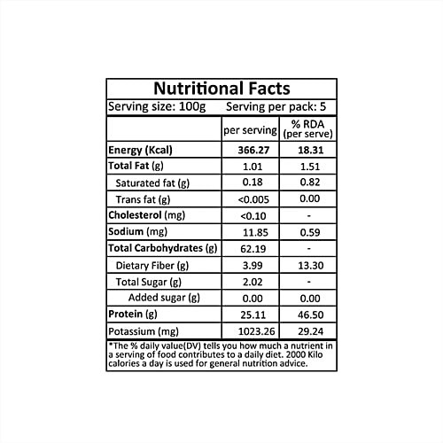 Organic Tattva Moth Unpolished Dal - Rich In Iron, Calcium & Protein|500 g