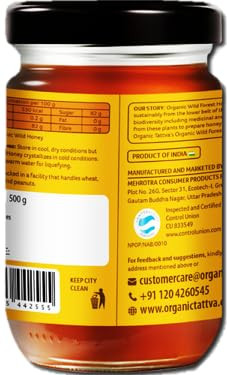 Organic Tattva Organic Wild Forest honey 500g