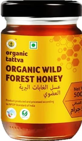 Organic Tattva Organic Wild Forest honey 500g