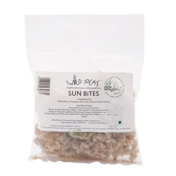 WILD IDEAS Sun Bites 1 Organic White Rice Green Chilly A|200 g