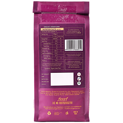 True Story Organic Jowar Flour|500 g
