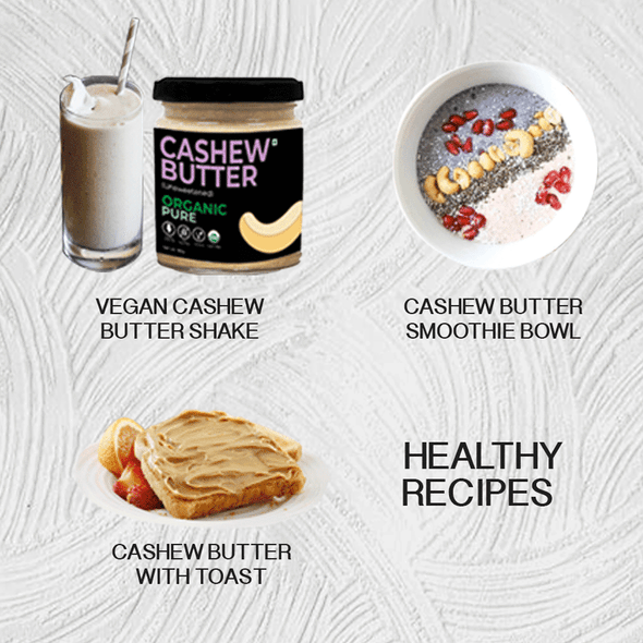 D-Alive | Organic Cashew Butter (Unsweetened) (Sugar-Free, USDA Organic, Gluten-Free, Low Carb, Ultra Low GI, Vegan, Diabetes & Keto Friendly) -180g | 6.35 Oz | 0.4 lbs