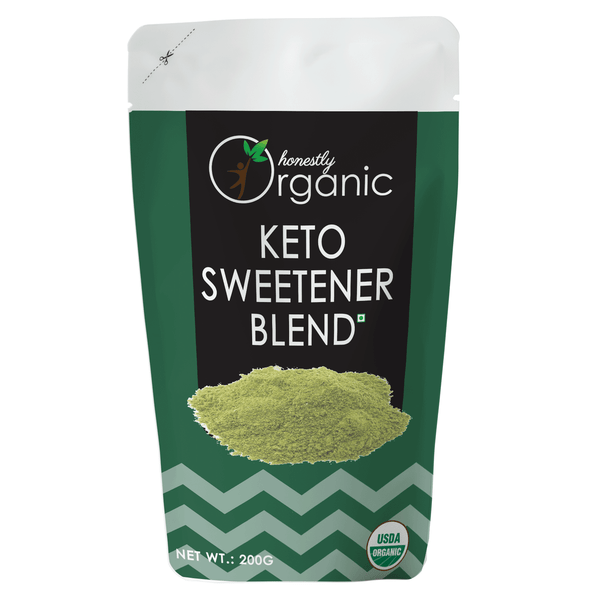 D-Alive | Honestly Organic Keto Sweetenar Blend -200g - Packed In Eco Friendly Paper Pouch | 7.05 Oz | 0.44 lbs