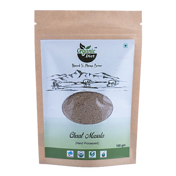 Organic Diet | Chaat Masala | 3.53 Oz | 0.22 lbs