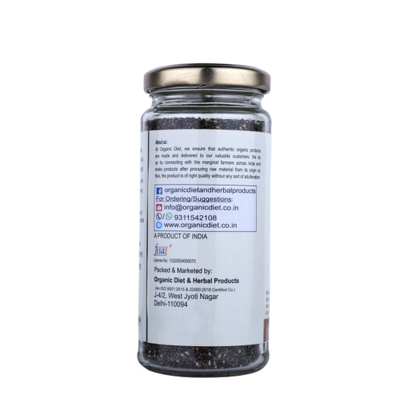 Organic Diet | Chia Seeds | 5.29 Oz | 0.33 lbs