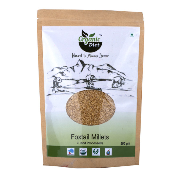 Organic Diet | Foxtail Millet | 17.64 Oz | 1.1 lbs