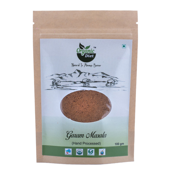 Organic Diet | Garam Masala | 3.53 Oz | 0.22 lbs