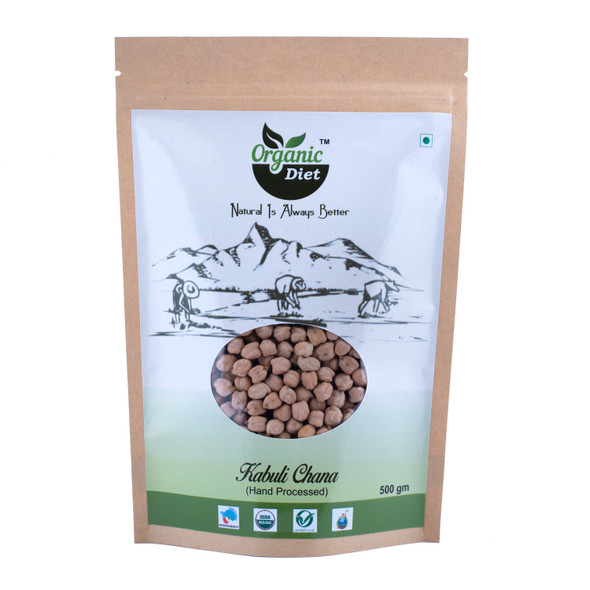 Organic Diet | Kabuli Chana( Cholle) | 17.64 Oz | 1.1 lbs