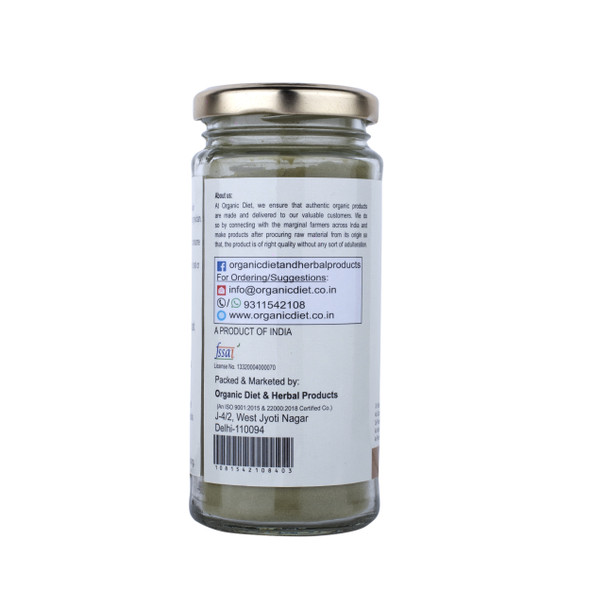Organic Diet | Moringa Powder | 3.53 Oz | 0.22 lbs