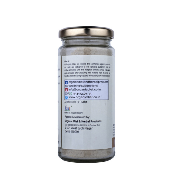 Organic Diet | Shatavari Powder | 3.53 Oz | 0.22 lbs