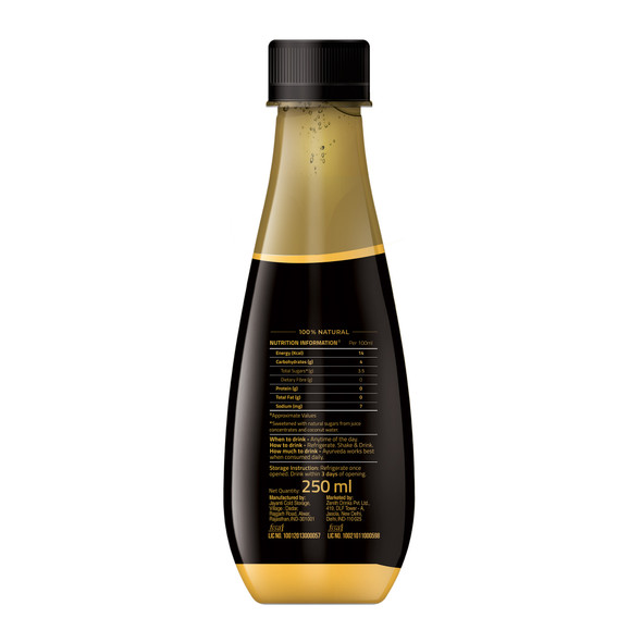 Auric | Calmness Drink | Ayurvedic Juicfor Improved Memory and Calm Mind | Shankhapushpi, Brahmi - Pack Of 24 Bottles | 202.88 fl Oz | 1.59 gallons