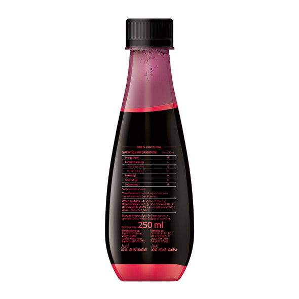 Auric | Get Slim Juice For Men & Women - Goodness of Super Ayurvedic Herbs - Garcinia Cambogia, Turmeric, Beetroot, Cumin (Jeera) | Helps Digestion - 12 Bottles | 101.44 fl Oz | 0.79 gallons