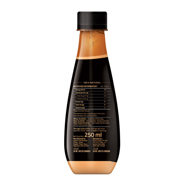 Hair Care Drink | Natural Ayurvedic Juice for Hair Fall - 12 Bottles |By Auric | For USA | 101.44 fl Oz | 0.79 gallons