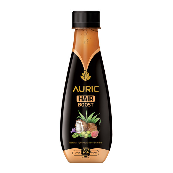 Hair Care Drink | Natural Ayurvedic Juice for Hair Fall - 12 Bottles |By Auric | For USA | 101.44 fl Oz | 0.79 gallons