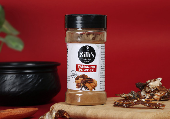Tamarind Powder | By Zilli's | For USA | 3.48 Oz | 0.22 lbs