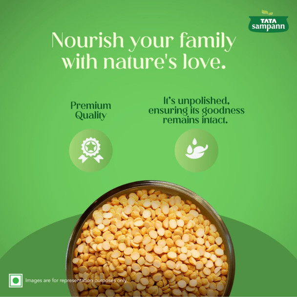 Tata Sampann Chana Dal|500gm|1.22 lbs