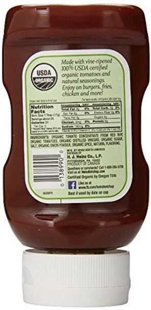 Organic Tomato Ketchup|397gm|14 Oz