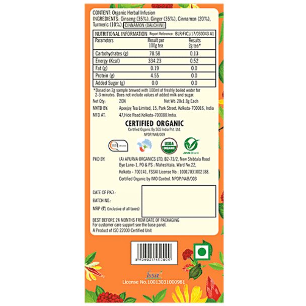 Typhoo Cleansing Organic Root Remedy Tea|36 g