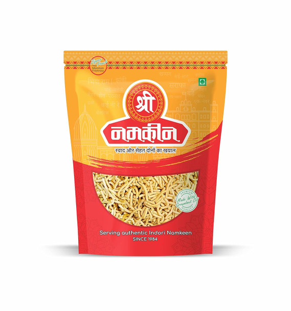 Shree Namkeen | Poha Sev - Crispy & Crunchy (Ujjaini Sev)|400gm|14.11 Oz