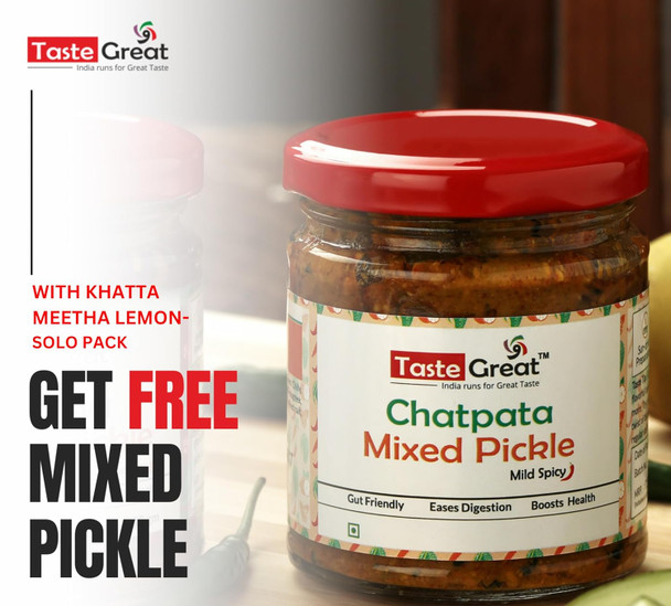 Taste Great Sweet Lemon Pickle|350g|12.35 Oz