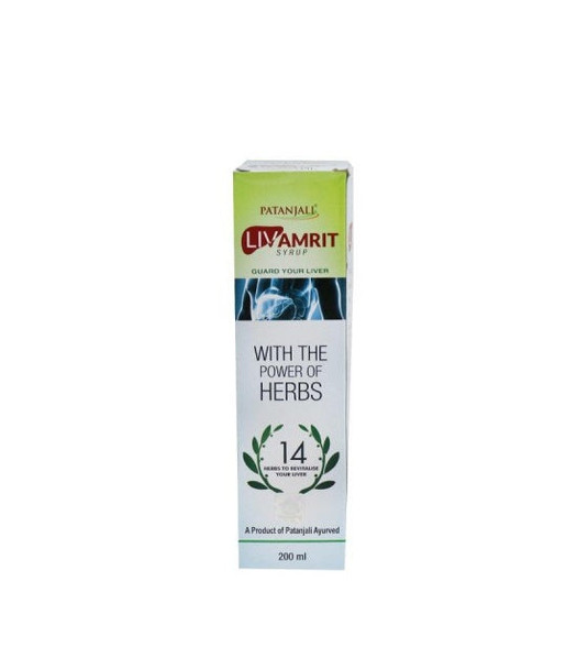 Patanjali Liv Amrit Syrup|200 ml| 6.7 flOz