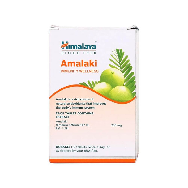 Himalaya Immunity Wellness Tablets - Amalaki|60 Pie|3.53 Oz
