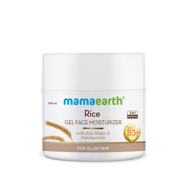 Mamaearth Rice Water Gel Face Moisturizer|141 g|4.97 Oz