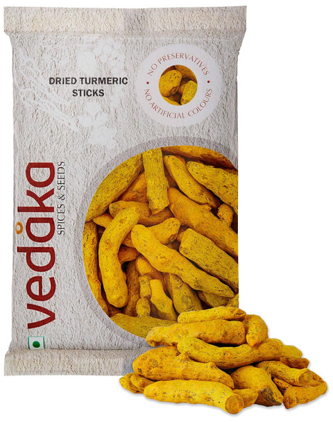 Amazon Brand - Vedaka Turmeric (Haldi) Whole|200gm|7.05 Oz