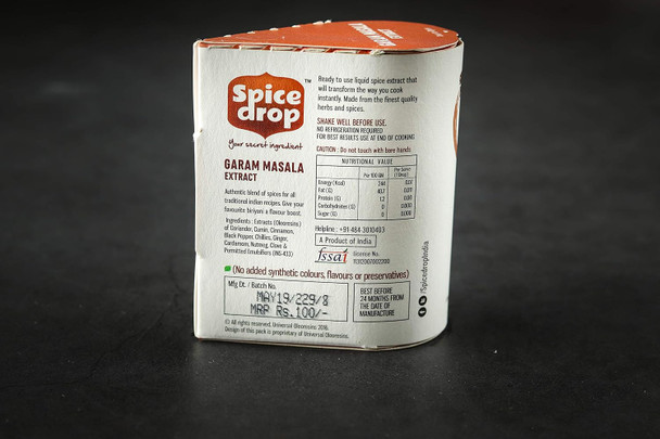 Spice Drop Garam Masala Extract | 5ml | 0.7 FlOz