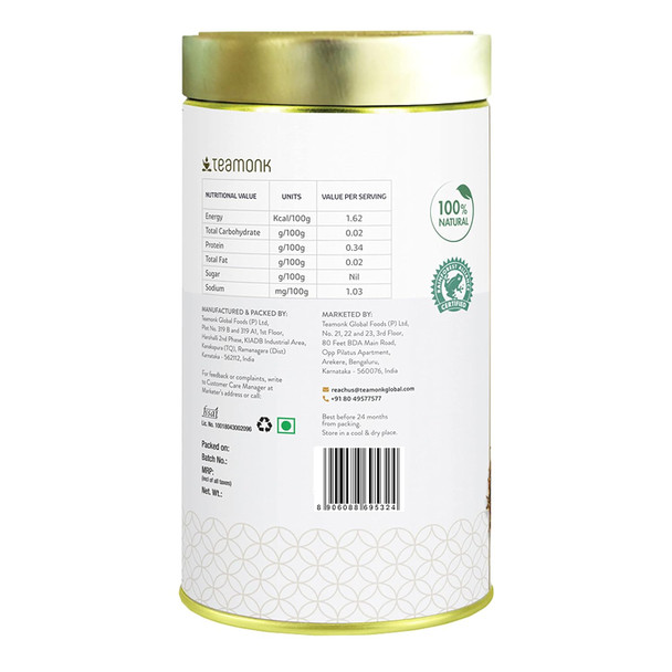 Teamonk Tapas USDA Certified Organic Darjeeling Oolong Tea - 50 Biodegradable Pyramid Tea Bags. Helps Overall Wellbeing. Boosts Metabolism|7.92Oz|0.495lbs