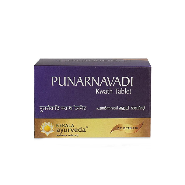 Kerala Ayurveda Punarnavadi Kwath Tablet|100 tabs|2.12 Oz