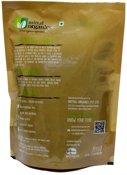 Mittal Organics- Organic Turmeric Powder/Haldi Powder/Curcumin - 800 gm|28.16Oz|1.76lbs