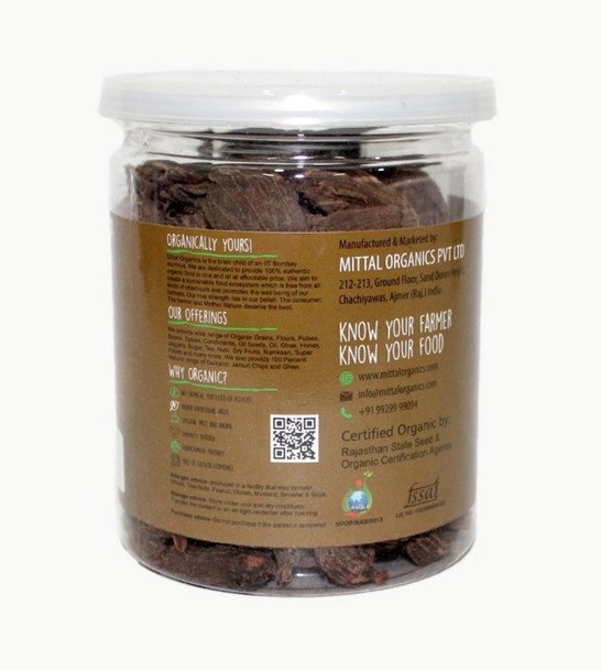 Mittal Organics – Organic Whole Black Cardamom | Premium Kali Elaichi/Badi Elaichi 150gm (Pack of 1)|5.28Oz|0.33lbs