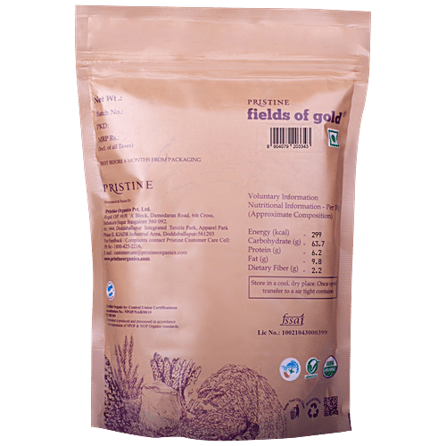 Fields Of Gold Organic Barnyard Millet Flour|17.6Oz|1.1lbs