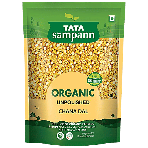 Organic Unpolished Chana Dal|17.6Oz|1.1lbs