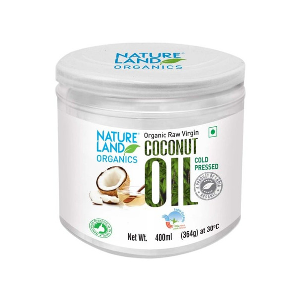 Natureland Organic Coconut Oil|12.9536Oz|0.8096lbs