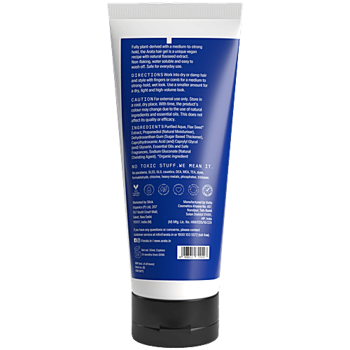 Hair Styling Gel - With Organic Flaxseed Extracts|50 ml|1.69 fl oz [Fit Tuber Recs]