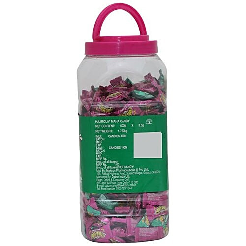 Hajmola Maha Candy - Aam+Imli|500 pcs|500 pcs [Fit Tuber Recs]
