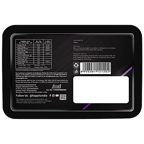 Premium Super Soft Kimia Dates|500 g|17.64 oz [Fit Tuber Recs]