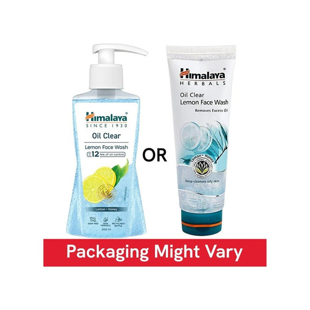 Himalaya Oil Clear Lemon Face Wash|200 ml|6.76 fl oz [Fit Tuber Recs]