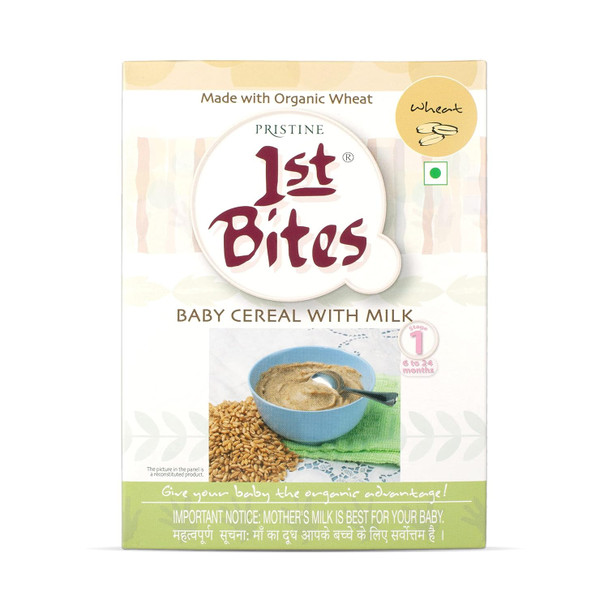 Pristine 1st BITES Baby Cereal | 300g | 10.58 oz [Fit Tuber Recs]