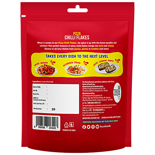 Pizza Chilli Flakes|20 g|0.71 oz [Fit Tuber Recs]