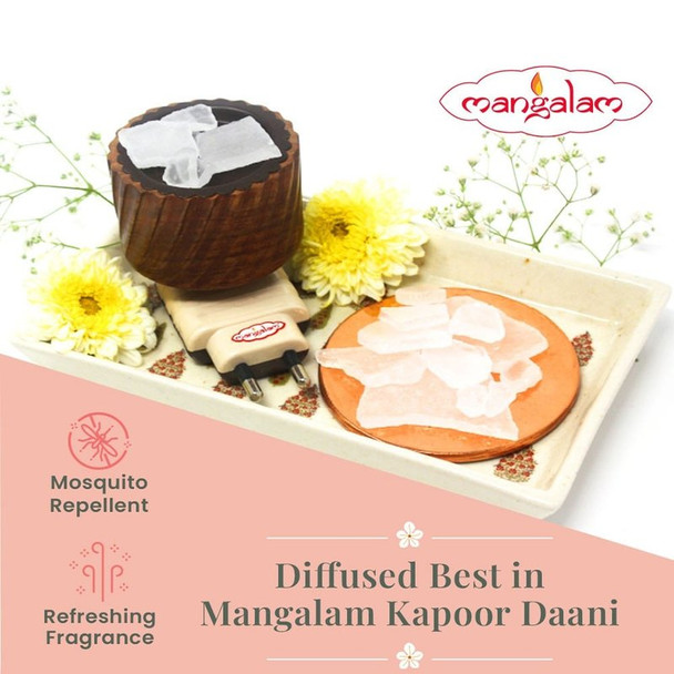 100% Pure Bhimseni Camphor / Kapur by Mangalam|100 g|3.53 oz [Fit Tuber Recs]