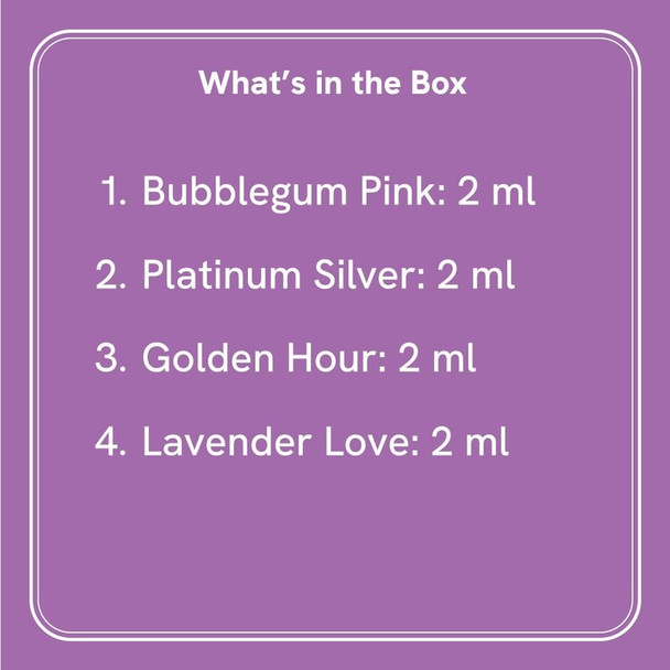 Just Herbs Herb-Enriched Waterproof Eyeliner Set (Pretty in Pastels)|1 pack (4 pieces)|1 pack (4 pieces) [Fit Tuber Recs]