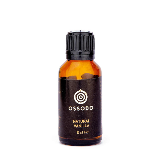 Ossoro Natural (Real) Vanilla Flavour Essence, Real Vanilla Extract/ Glass Bottle | 30ml | 1.01 fl oz [Fit Tuber Recs]