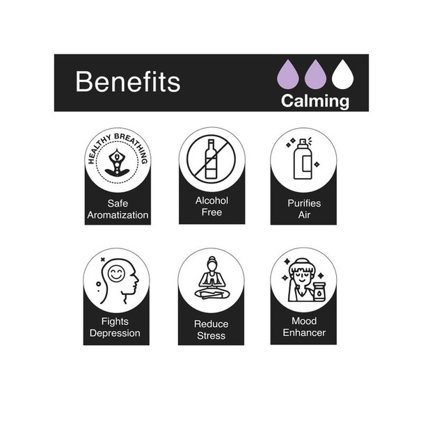 Soulflower Aromatherapy Reed Diffuser Set (Lavender)|50 ml|1.69 fl oz [Fit Tuber Recs]