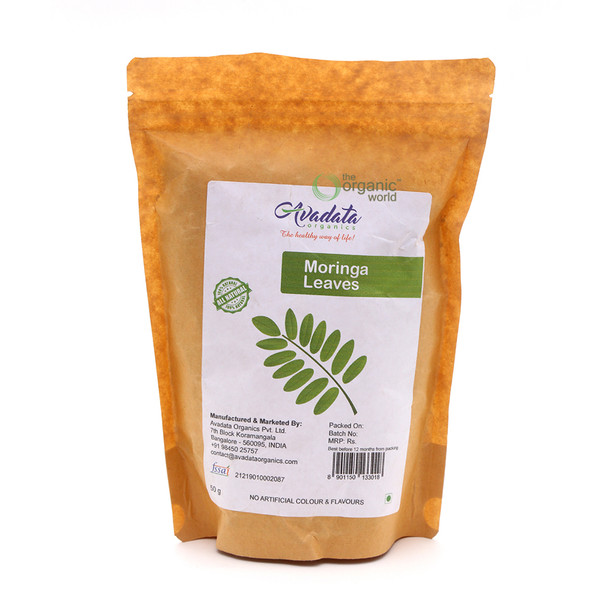 AVADATA ORGANICS Moringa Dried Leaves|50 g